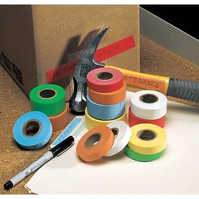 Masking Tape 1 W 60 yd L Red