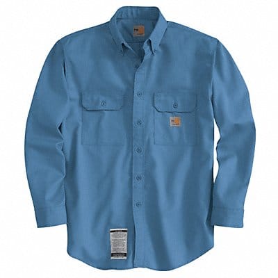 E6404 FR Long Sleeve Shirt Blue L Button