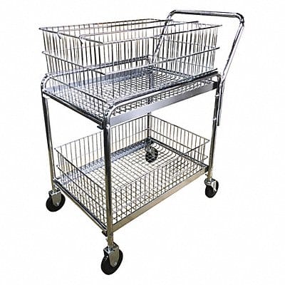 Mail Cart 33 L 20 W 37-1/2 H