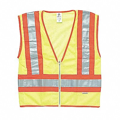 E6640 High Visibility Vest Class 2 3XL Lime