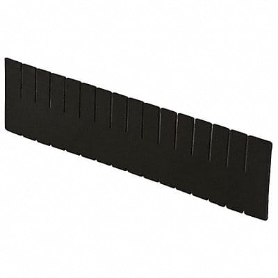 Divider Black Polyethylene 7 7/16 in