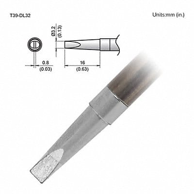 TIP CHISEL 3.2 X 16MM FX-9701/9702