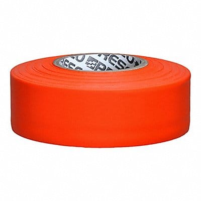 Flagging Tape Orange 150 ft L 1 3/16 in