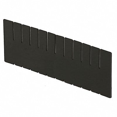 Divider Black Polyethylene 11 3/8 in