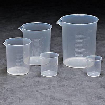 Beaker Set 50 mL-1 L 55 mm-123 mm Dia