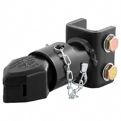 Towing Coupler Black 9-3/8 in Overall L