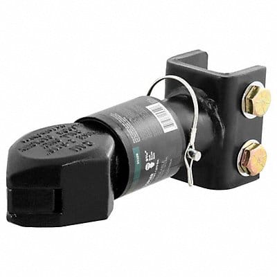 Towing Coupler Black 10-1/2 in Overall L