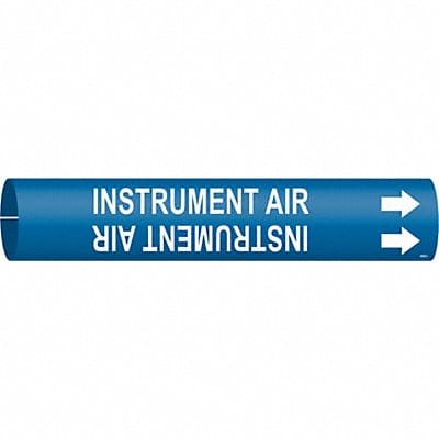 Pipe Marker Instrument Air 2 in W