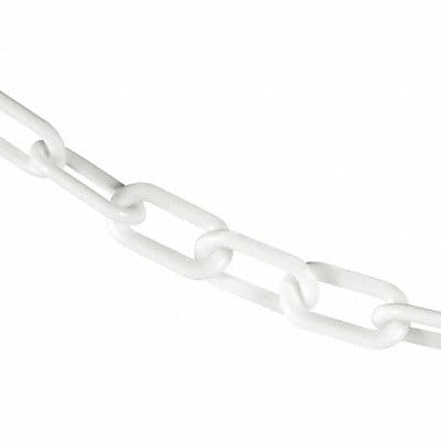 E1225 Plastic Chain 300 ft L White