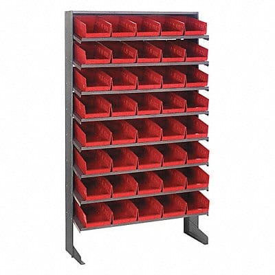 E1546 Pick Rack 12inx60inx36in Red