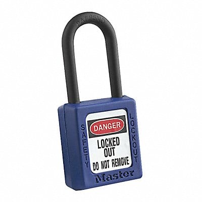 Lockout Padlock KA Blue 1-3/4 H