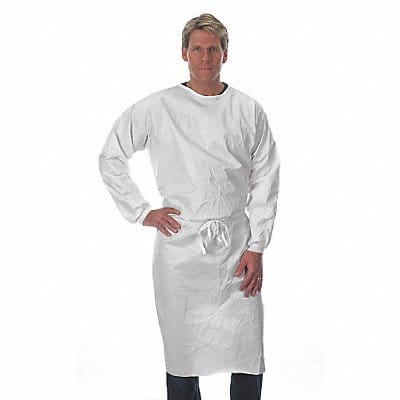 Disposable Sleeve Apron White XL