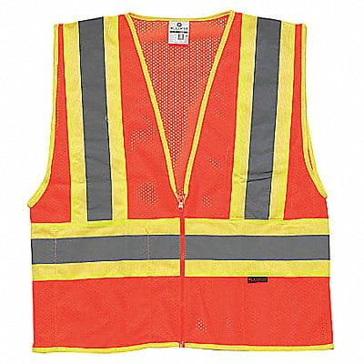 E6640 High Visibility Vest Class 2 M Orange