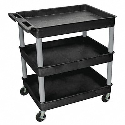 Utility Cart 400 lb Load Cap. 3 Shelves