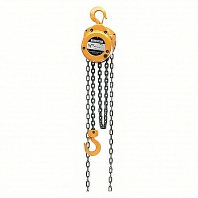 Handchain Hoist with Safety Hook