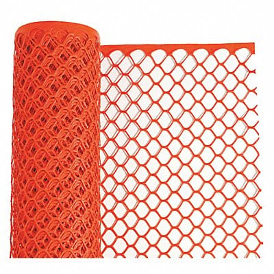 Safety Fence 4 ft H Orange 50 ft L