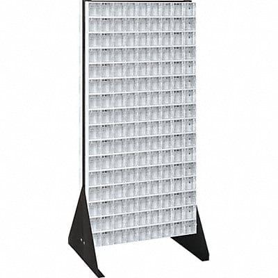 Bin Storage Rack Powder Coated 52 in