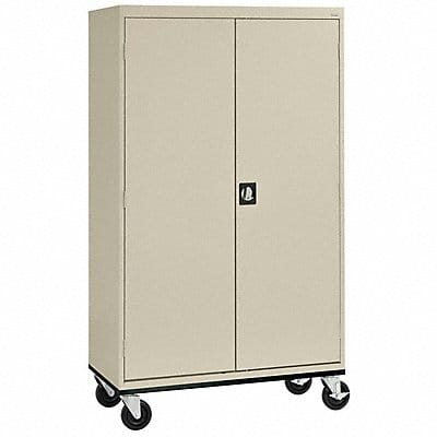 Storage Cabinet 72 x46 x24 Putty 3Shlv