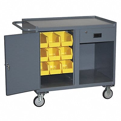 Mobile Cabinet Bench Steel 42 W 27 D