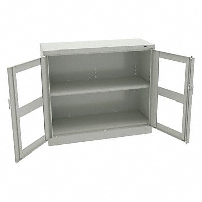 E4501 Shelving Cabinet 42 H 48 W Light Gray