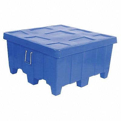 Ribbed Wall Container Blue