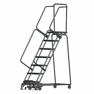 Lockstep Rolling Ladder Steel 70 In.H