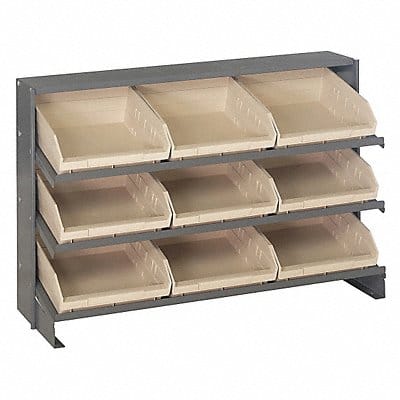 E1543 Bench Pick Rack 12x21x36in Ivory