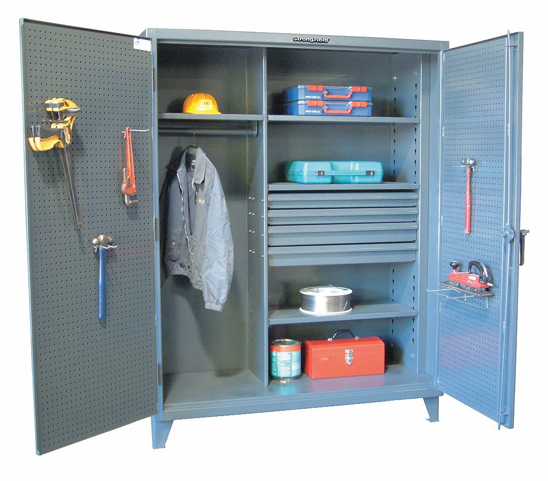 Combination Drawer and Shelf Cabinets