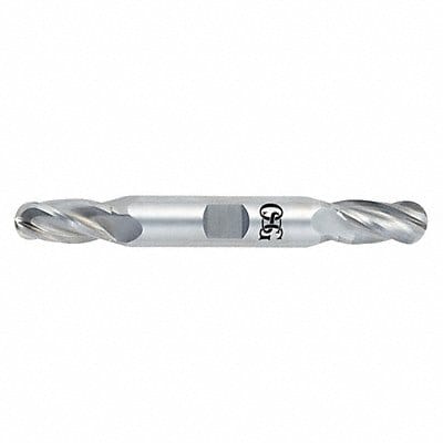 Ball End Mill Single End 1/8 Carbide