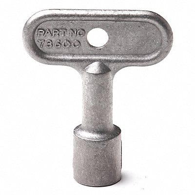 Hydrant Key Aluminum Silver