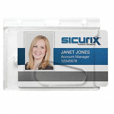 ID Badge Holder Horizontal PK100