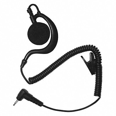 Earhook Listen Only Earpiece Black