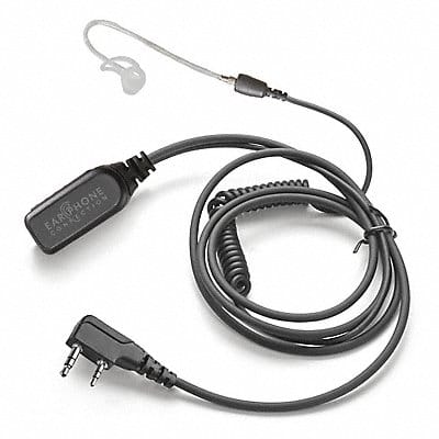 Short Tube Lapel Microphone Black