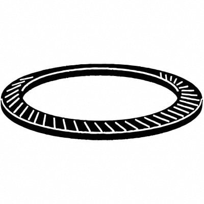 Disc Spring 0.8mm Thick Steel PK100