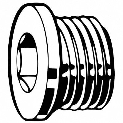 SocketScrewPlug Steel M14-1.5 15mmL PK25