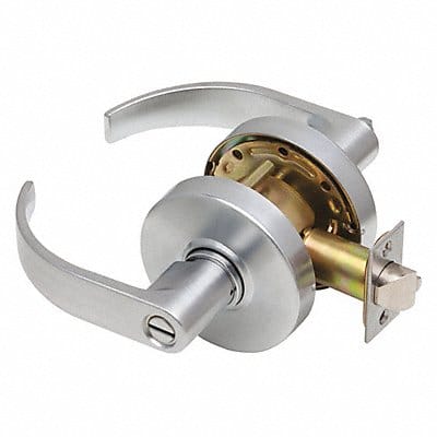 Door Lever Lockset Mechanical Privacy