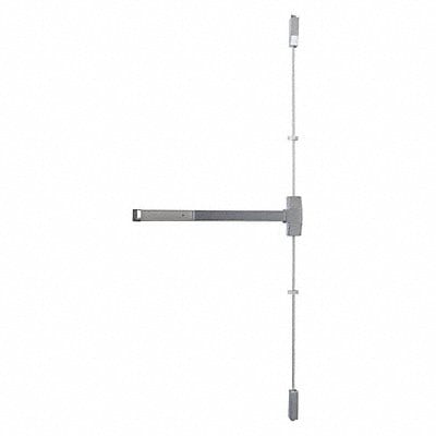 Surface Vertical Rod Satin Chrome