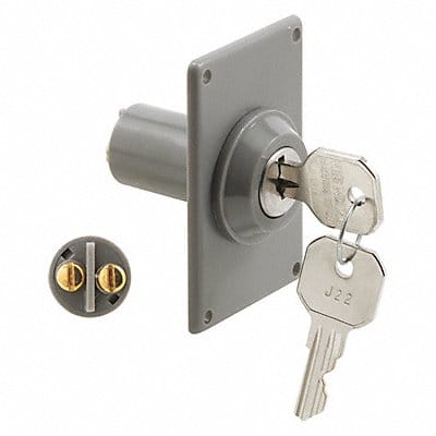 Key Switch SPDT Contact Form 0.125 dia.