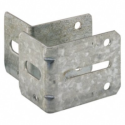 Track Brackets Steel Silver PR