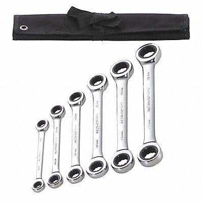 Box End Wrench Set Fll Plsh Stndrd Metrc