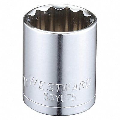 Socket Steel Chrome 24 mm