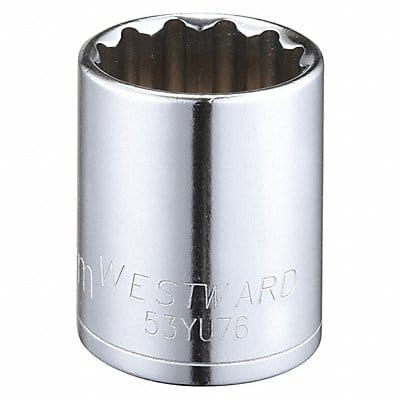 Socket Steel Chrome 25 mm