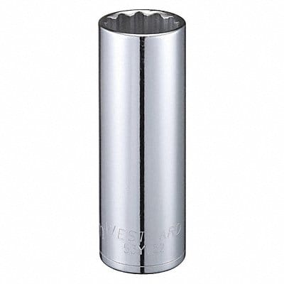 Socket Steel Chrome 22 mm