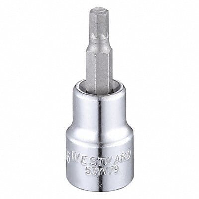 Socket Bit Steel 3/8 in TpSz 3/16 in