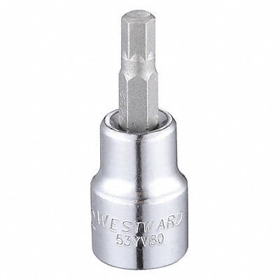 Socket Bit Steel 3/8 in TpSz 7/32 in