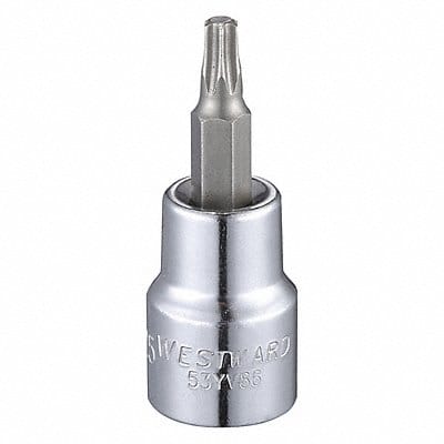 Socket Bit Steel 3/8 in TpSz T25