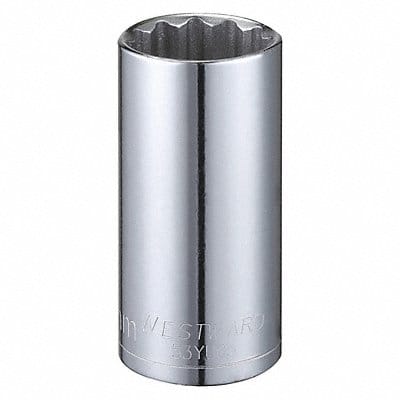 Socket Steel Chrome 24 mm