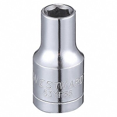 Socket Steel Chrome 4.5 mm