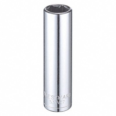 Socket Steel Chrome 16 mm