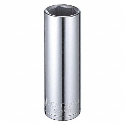 Socket Steel Chrome 20 mm